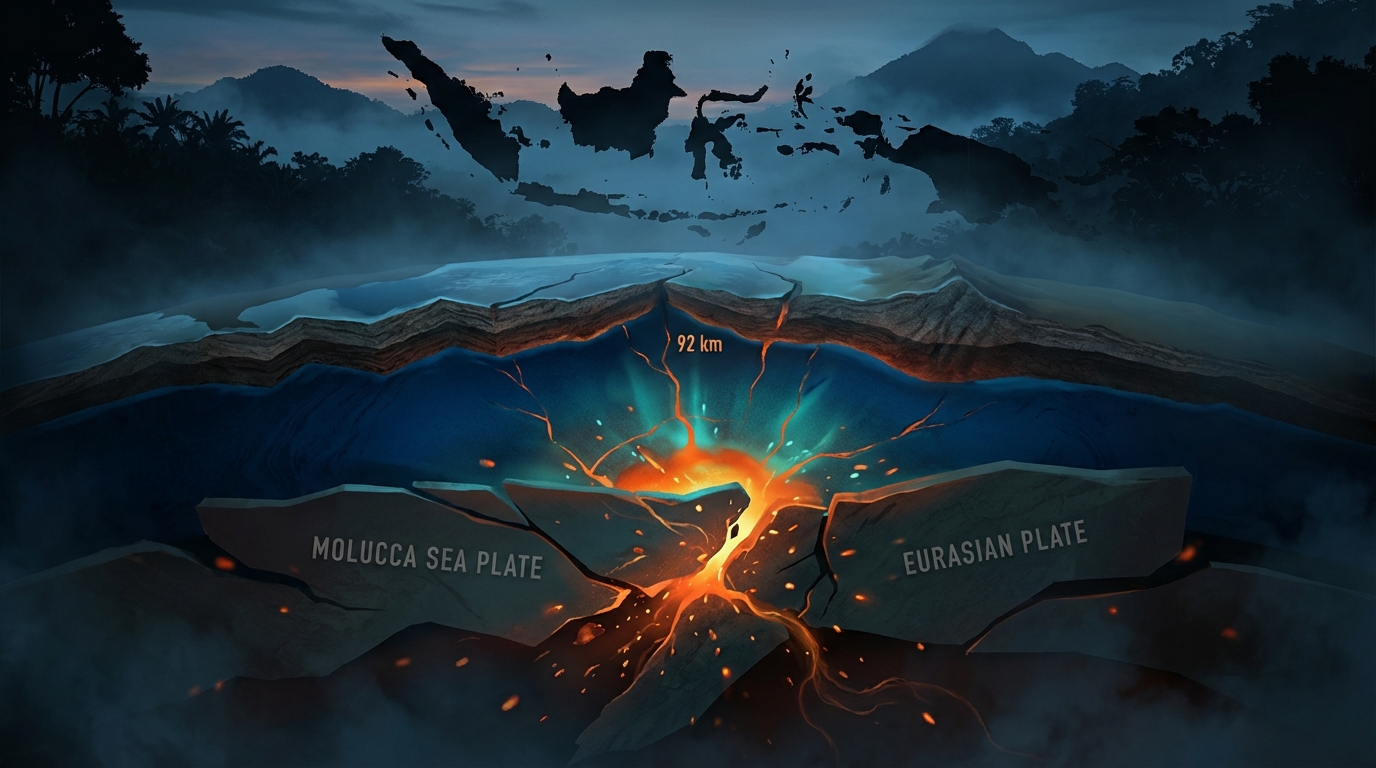 Tobelo’nun Derinliklerinde: 4.6 Büyüklüğündeki Deprem Endonezya’nın Karmaşık Tektoniğini Gözler Önüne Seriyor