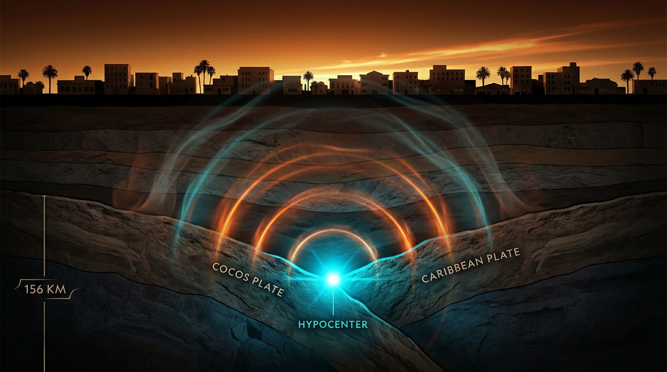Managua’yı Sarsan Ancak Affeden Deprem: 156 Kilometrelik Derinlik Nasıl Korudu?