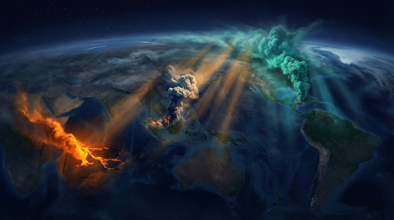 23 Mart 2026 Günlük Yanardağ Raporu: Piton de la Fournaise’te Yeni Patlama ve Yüksek İrtifalı Kül Emisyonları