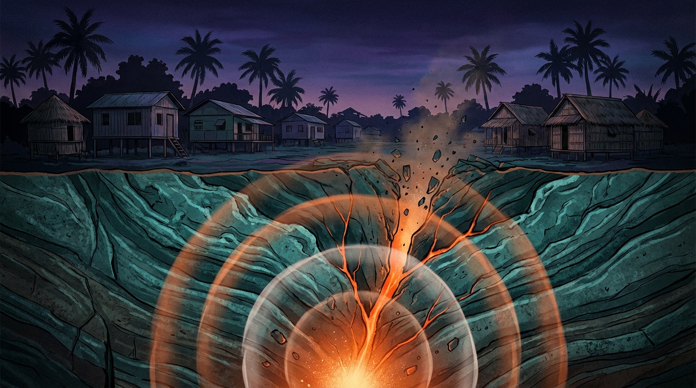 Kasabanın Altından Gelen Sarsıntı: Tabonok’un Sığ M5.2 Depremi