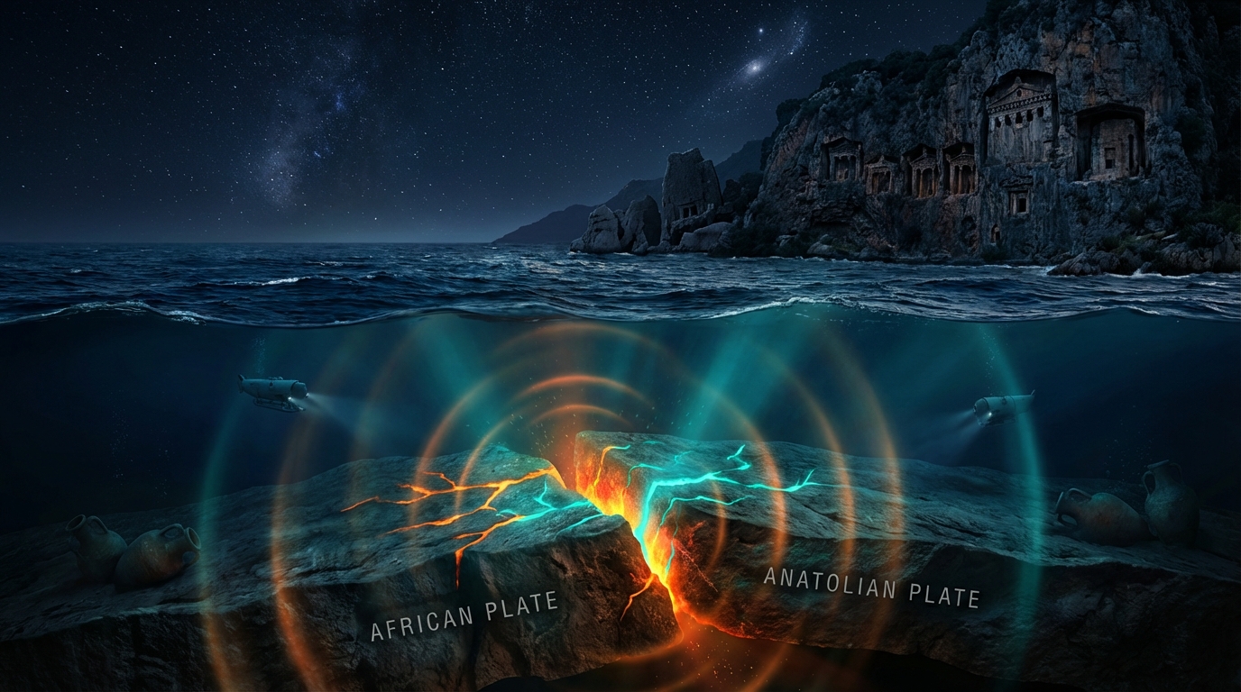 Demre Açıklarında 37 Depremlik Sürünün Zirvesi: M4.2